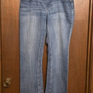 Maurices Women's Straight Leg Blue Jeans